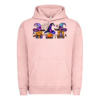 Pigment Salmon witch gnomes Halloween Urban Hoodie - BundleAndBundleShop