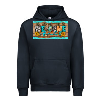 Navy Welcome Fall Urban Hoodie - Artiststas