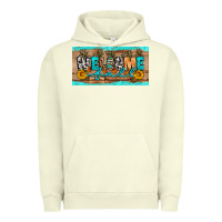 Pigment Pistachio Welcome Fall Urban Hoodie - Artiststas
