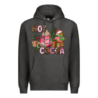 Charcoal Heather hot cocoa Premium Hoodie - AdoDesignShop