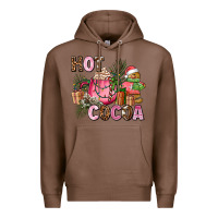 Chestnut hot cocoa Premium Hoodie - AdoDesignShop