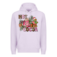 Lilac hot cocoa Premium Hoodie - AdoDesignShop