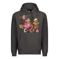 Smoke hot cocoa Premium Hoodie - AdoDesignShop