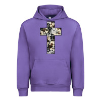 Tulip cowhide cross Urban Hoodie - JahusDesignShop