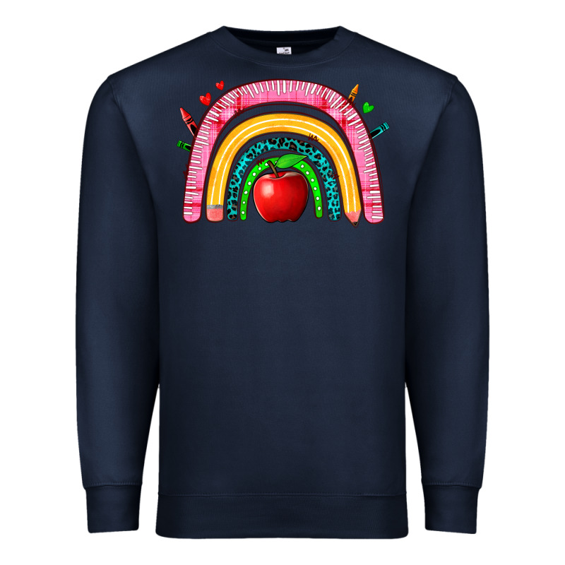 School Rainbow Premium Sweatshirt by Zillion Design Studio | Teevron