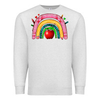 Oatmeal Heather school rainbow Premium Sweatshirt - Zillion Design Studio