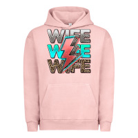 Pigment Salmon racing wife Urban Hoodie - AdoDesignShop