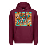 Burgundy coffee scrubs and prophy paste Premium Hoodie - JahusDesignShop