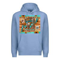 Colony Blue coffee scrubs and prophy paste Premium Hoodie - JahusDesignShop