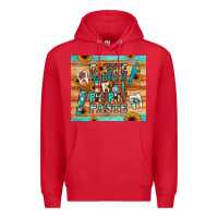 Red coffee scrubs and prophy paste Premium Hoodie - JahusDesignShop