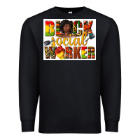 Black black social worker Premium Sweatshirt - texasbilliewilder