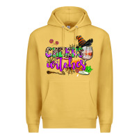 Antique Gold cheers witches Premium Hoodie - AdoDesignShop