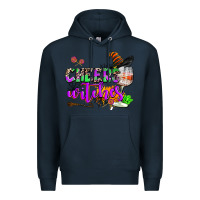 Navy cheers witches Premium Hoodie - AdoDesignShop
