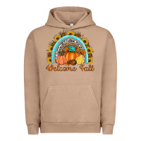 Pigment Burro Welcome Fall Rainbow Urban Hoodie - Artiststas