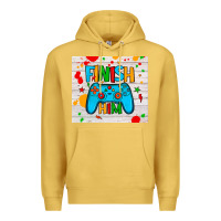 Antique Gold finish him Premium Hoodie - JahusDesignShop