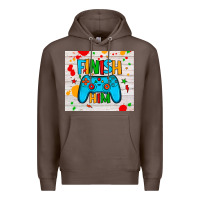 Coffee finish him Premium Hoodie - JahusDesignShop