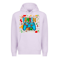 Lilac finish him Premium Hoodie - JahusDesignShop