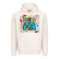 Pale Pink finish him Premium Hoodie - JahusDesignShop