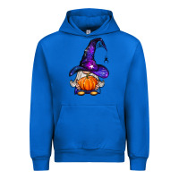 Cobalt witch gnome with pumpkin Urban Hoodie - BundleAndBundleShop