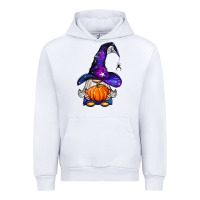 White witch gnome with pumpkin Urban Hoodie - BundleAndBundleShop