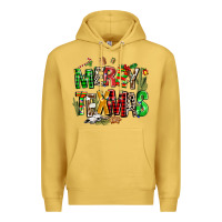 Antique Gold christmas texas western Premium Hoodie - AdoDesignShop