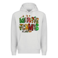 Dove Grey christmas texas western Premium Hoodie - AdoDesignShop