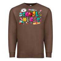 Chestnut school nurse Premium Sweatshirt - Zillion Design Studio