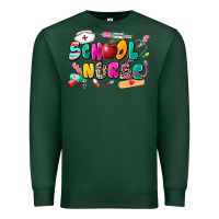 Sports Green school nurse Premium Sweatshirt - Zillion Design Studio