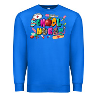 True Royal school nurse Premium Sweatshirt - Zillion Design Studio