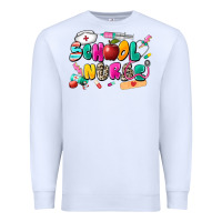 White school nurse Premium Sweatshirt - Zillion Design Studio