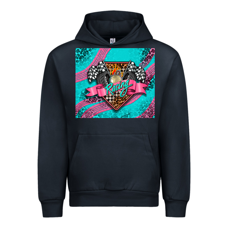 Racing Pink Tumbler Urban Hoodie by AdoDesignShop | Teevron