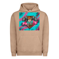 Pigment Burro racing pink tumbler Urban Hoodie - AdoDesignShop