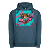 Pigment Midnight Navy racing pink tumbler Urban Hoodie - AdoDesignShop