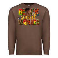 Chestnut black social worker Premium Sweatshirt - texasbilliewilder