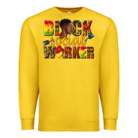 Lemon black social worker Premium Sweatshirt - texasbilliewilder