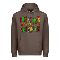 Coffee christmas spirit activate Premium Hoodie - AdoDesignShop