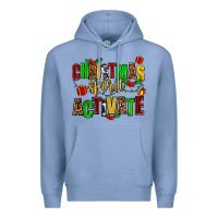Colony Blue christmas spirit activate Premium Hoodie - AdoDesignShop