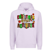 Lilac christmas spirit activate Premium Hoodie - AdoDesignShop