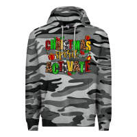Slate Camo christmas spirit activate Premium Hoodie - AdoDesignShop