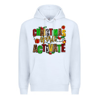 White christmas spirit activate Premium Hoodie - AdoDesignShop