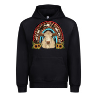 Black charolais  rainbow Urban Hoodie - JahusDesignShop