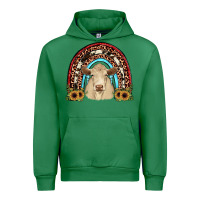Emerald charolais  rainbow Urban Hoodie - JahusDesignShop