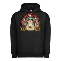 Pigment Black charolais  rainbow Urban Hoodie - JahusDesignShop