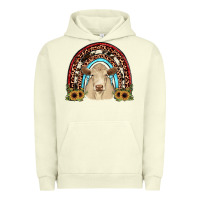 Pigment Pistachio charolais  rainbow Urban Hoodie - JahusDesignShop