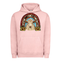 Pigment Salmon charolais  rainbow Urban Hoodie - JahusDesignShop