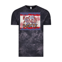 Cloud Black red white boujee Vintage Tee - Artiststas