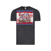Vintage Black red white boujee Vintage Tee - Artiststas