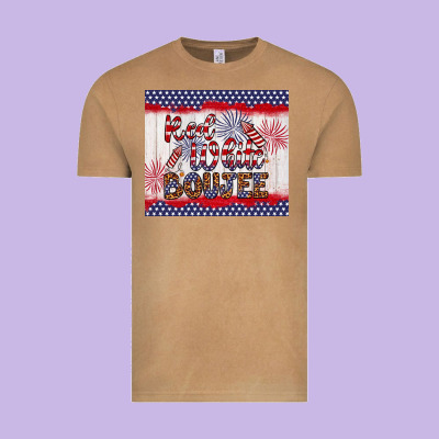 Red White Boujee Vintage Tee Designed By Artiststas