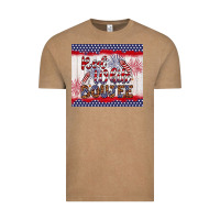 Vintage Coffee red white boujee Vintage Tee - Artiststas