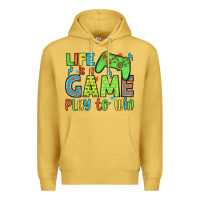 Antique Gold life is a game play to win Premium Hoodie - JahusDesignShop